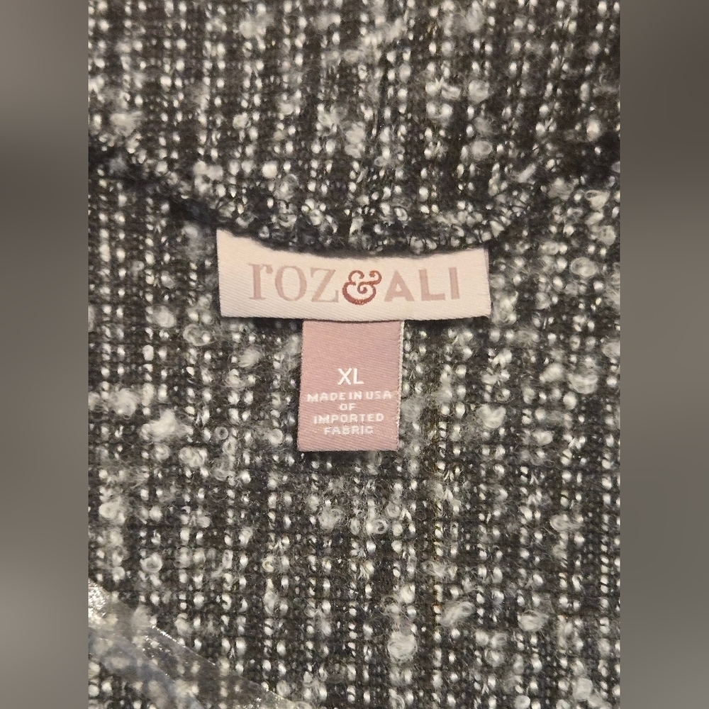 NWOT Roz & Ali Open Front Cardigan - Picture 6 of 8